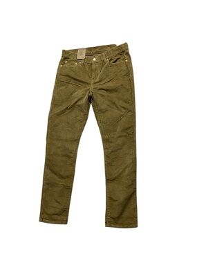 Levi's Boyfriend Tapered Leg Corduroy Womens Size 29X30 Golden Brown